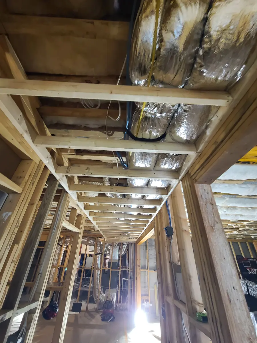 Basement Finishing — Project in progress