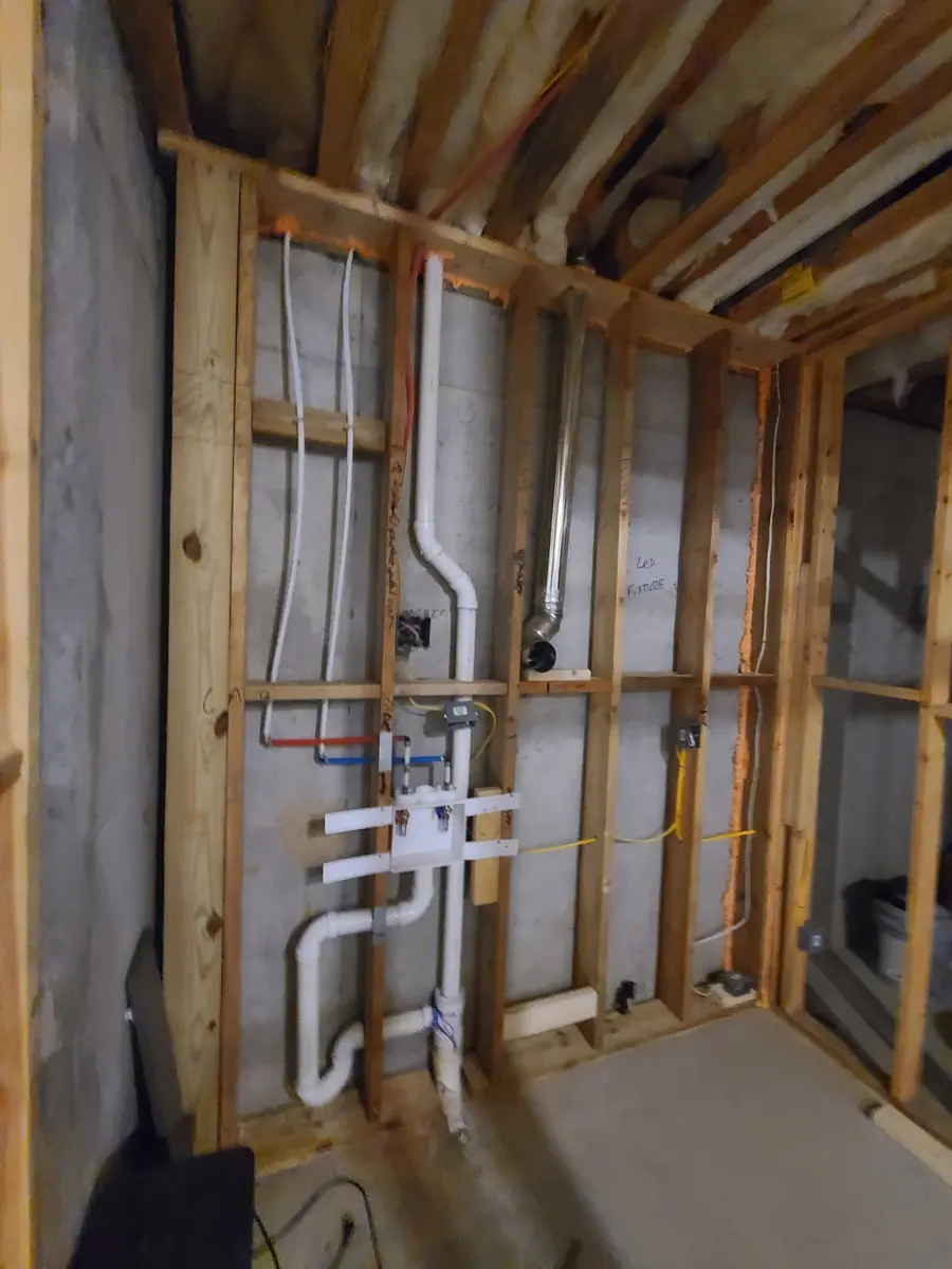 Basement Finishing — Project in progress