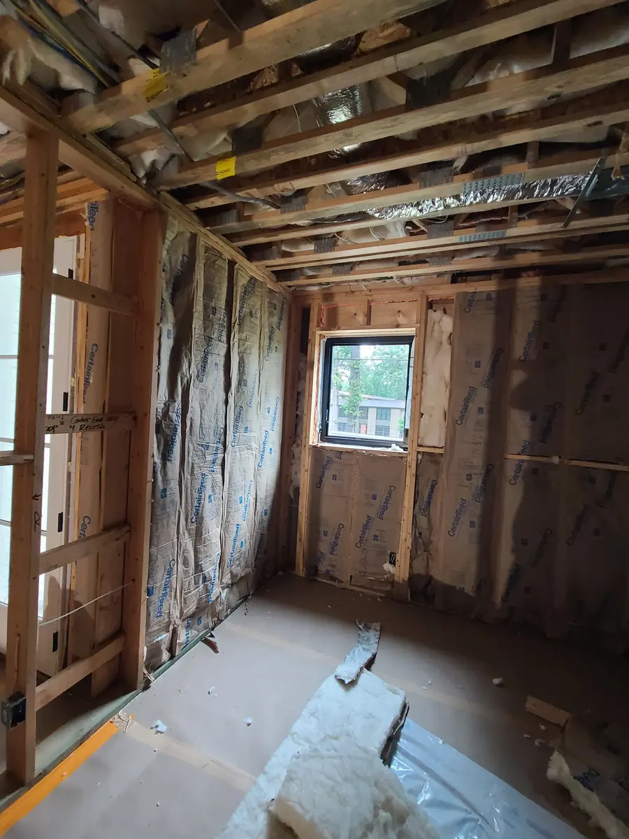 Basement Finishing — Project in progress