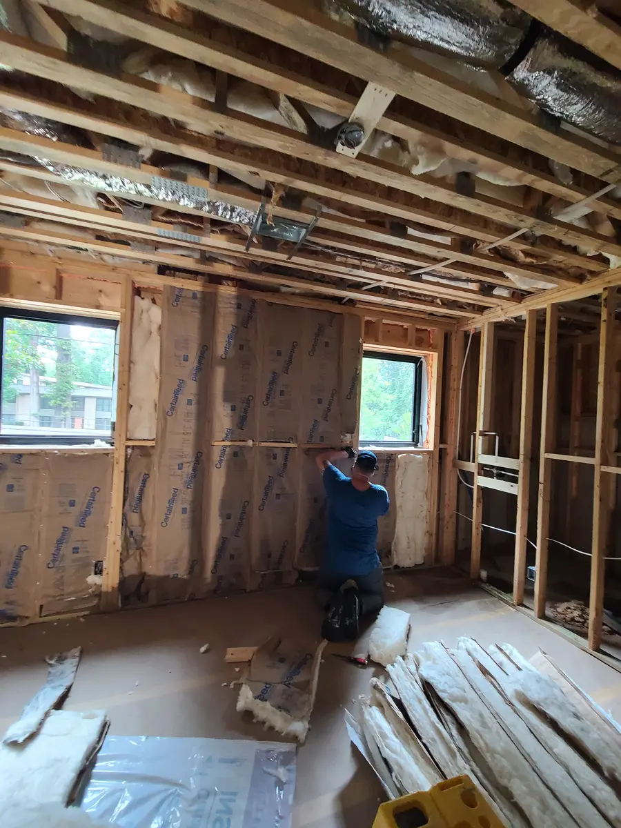 Basement Finishing — Project in progress