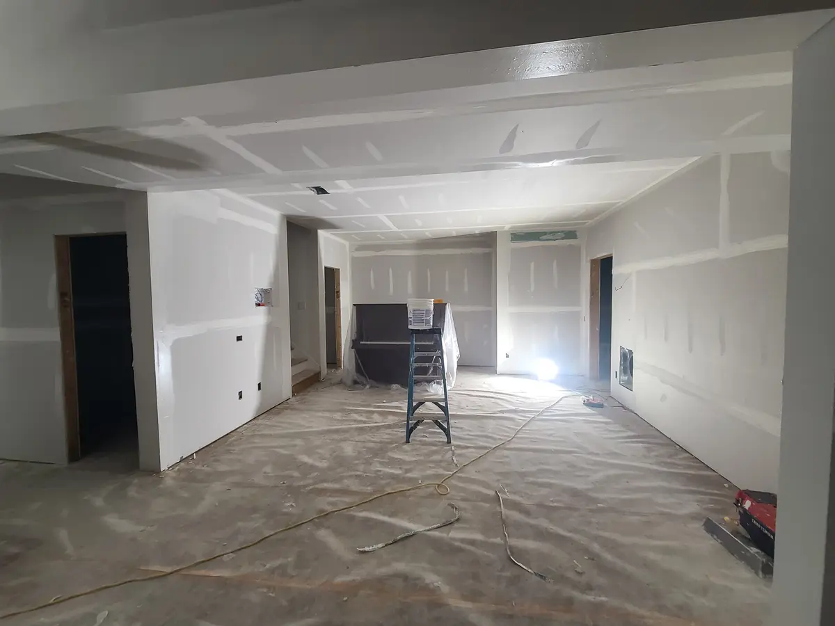 Basement Finishing — Project in progress
