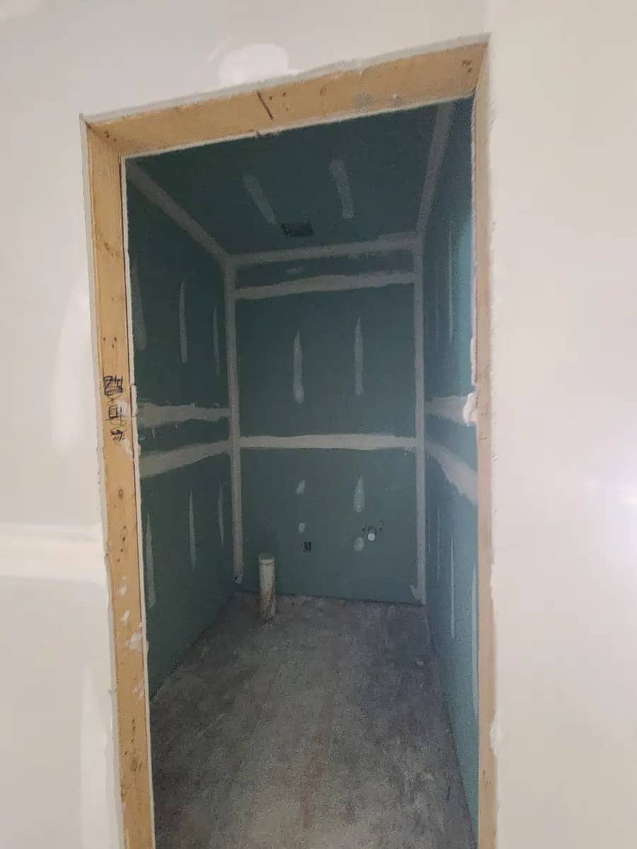 Basement Finishing — Project in progress