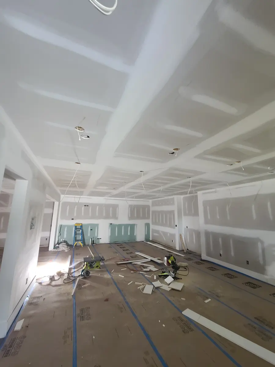 Basement Finishing — Project in progress