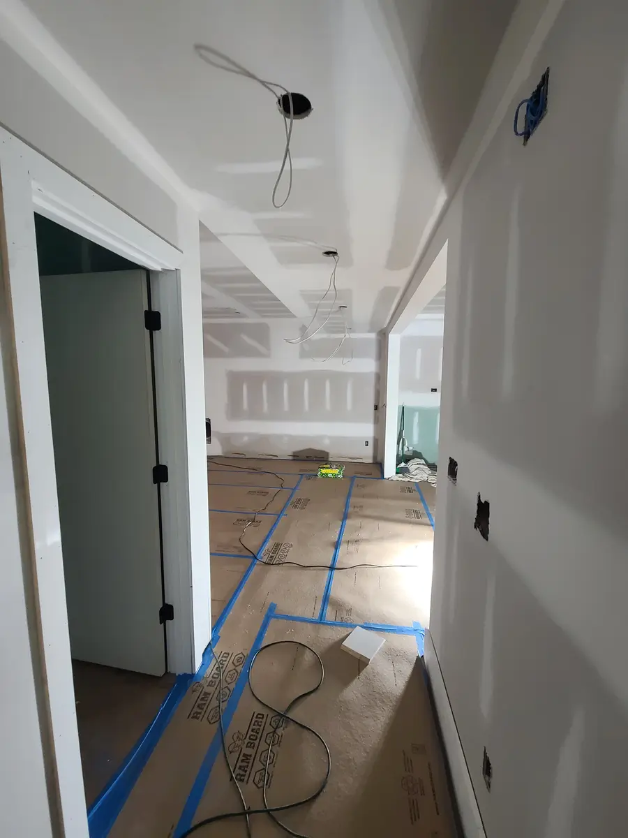 Basement Finishing — Project in progress