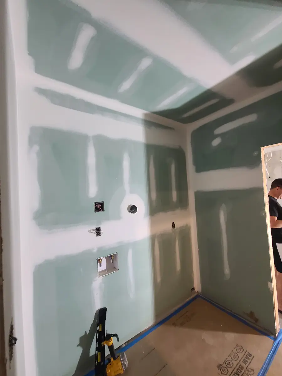 Basement Finishing — Project in progress