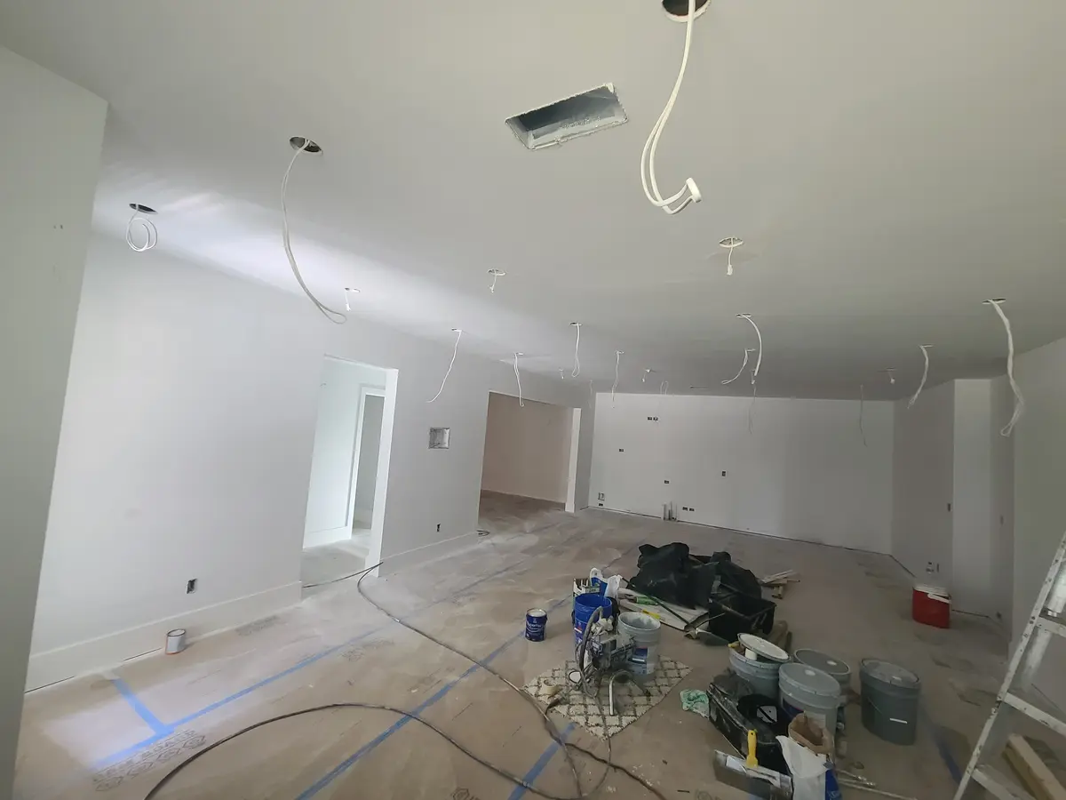 Basement Finishing — Project in progress