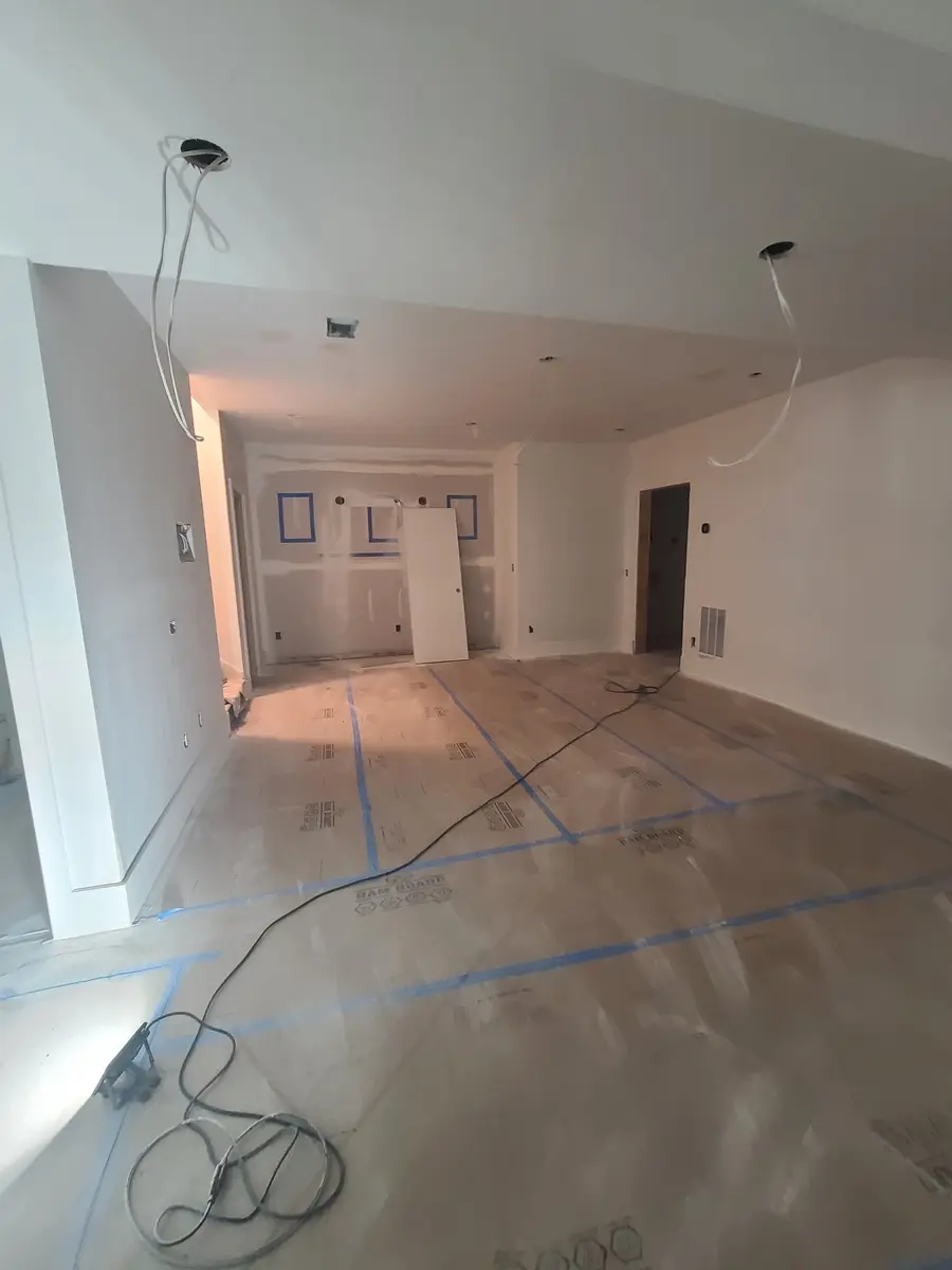 Basement Finishing — Project in progress