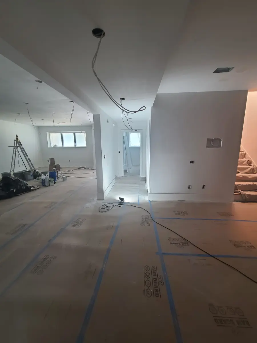 Basement Finishing — Project in progress