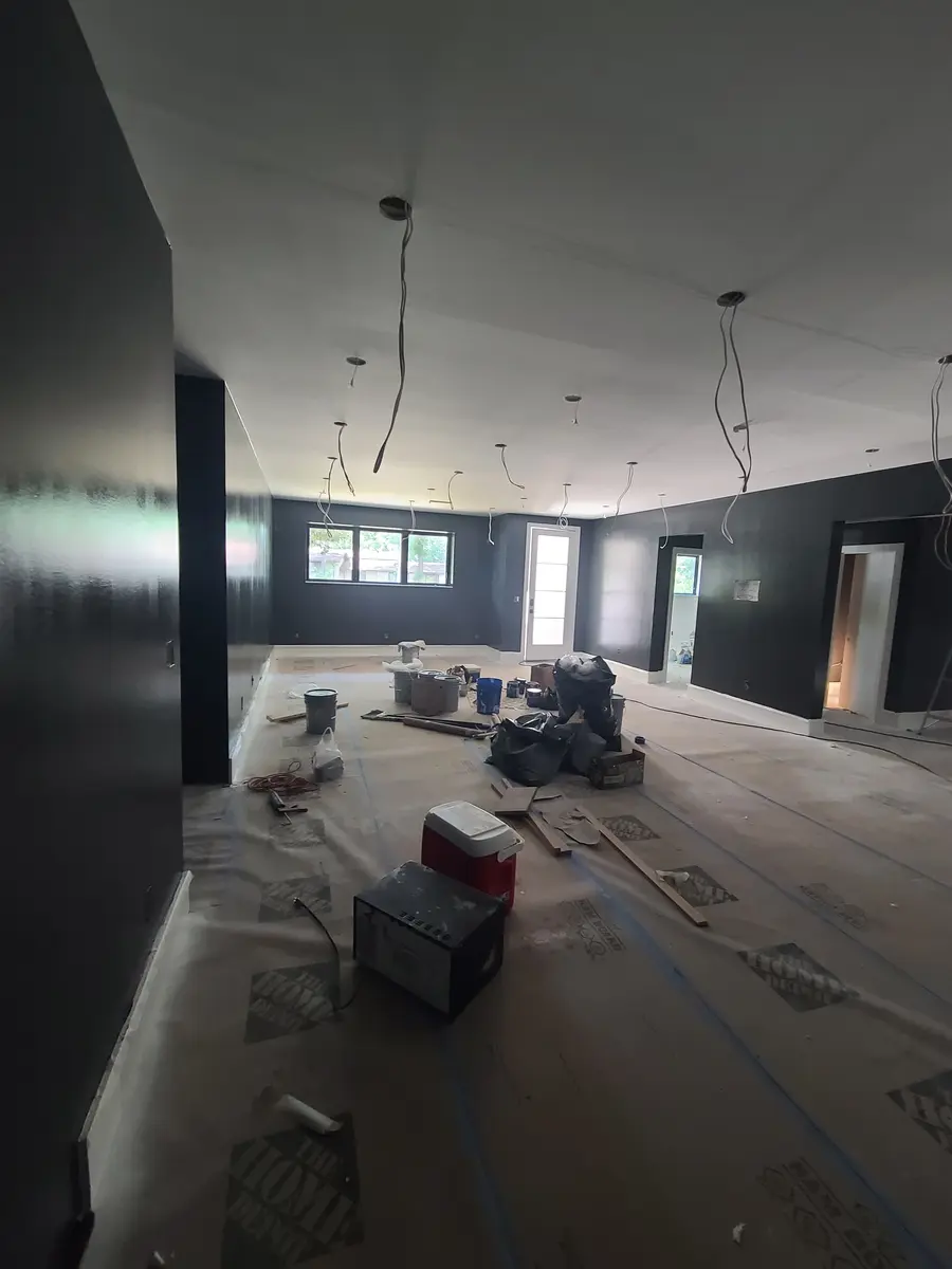 Basement Finishing — Project in progress