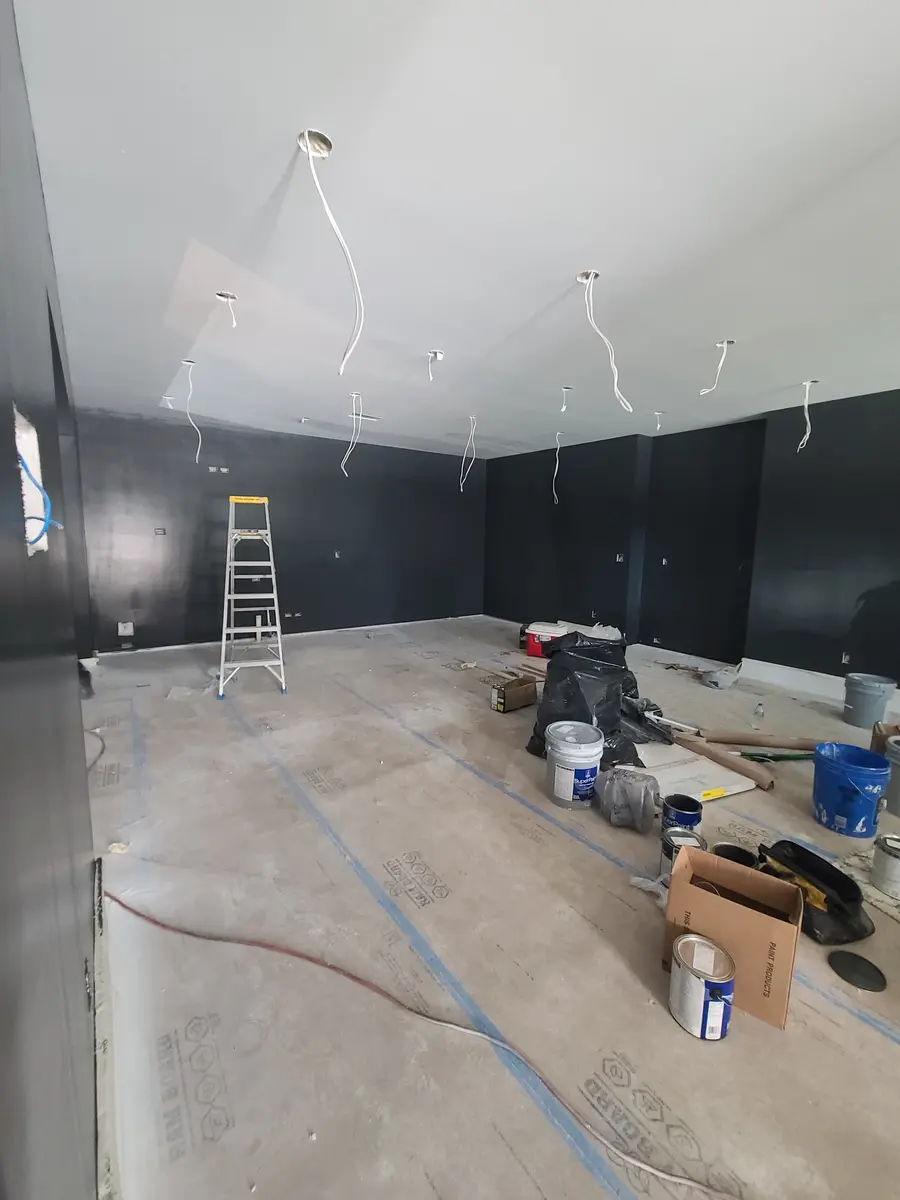 Basement Finishing — Project in progress