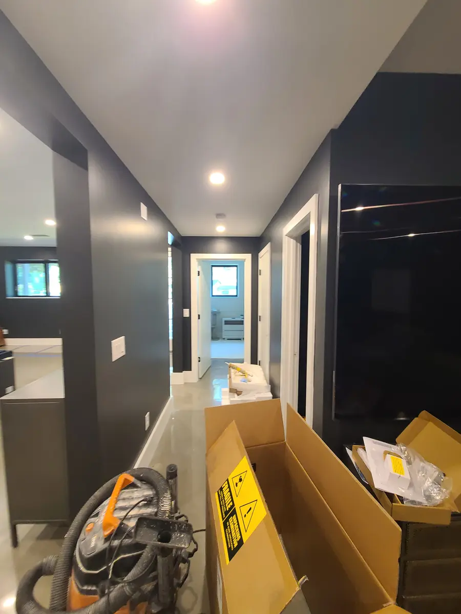 Basement Finishing — Finished basement
