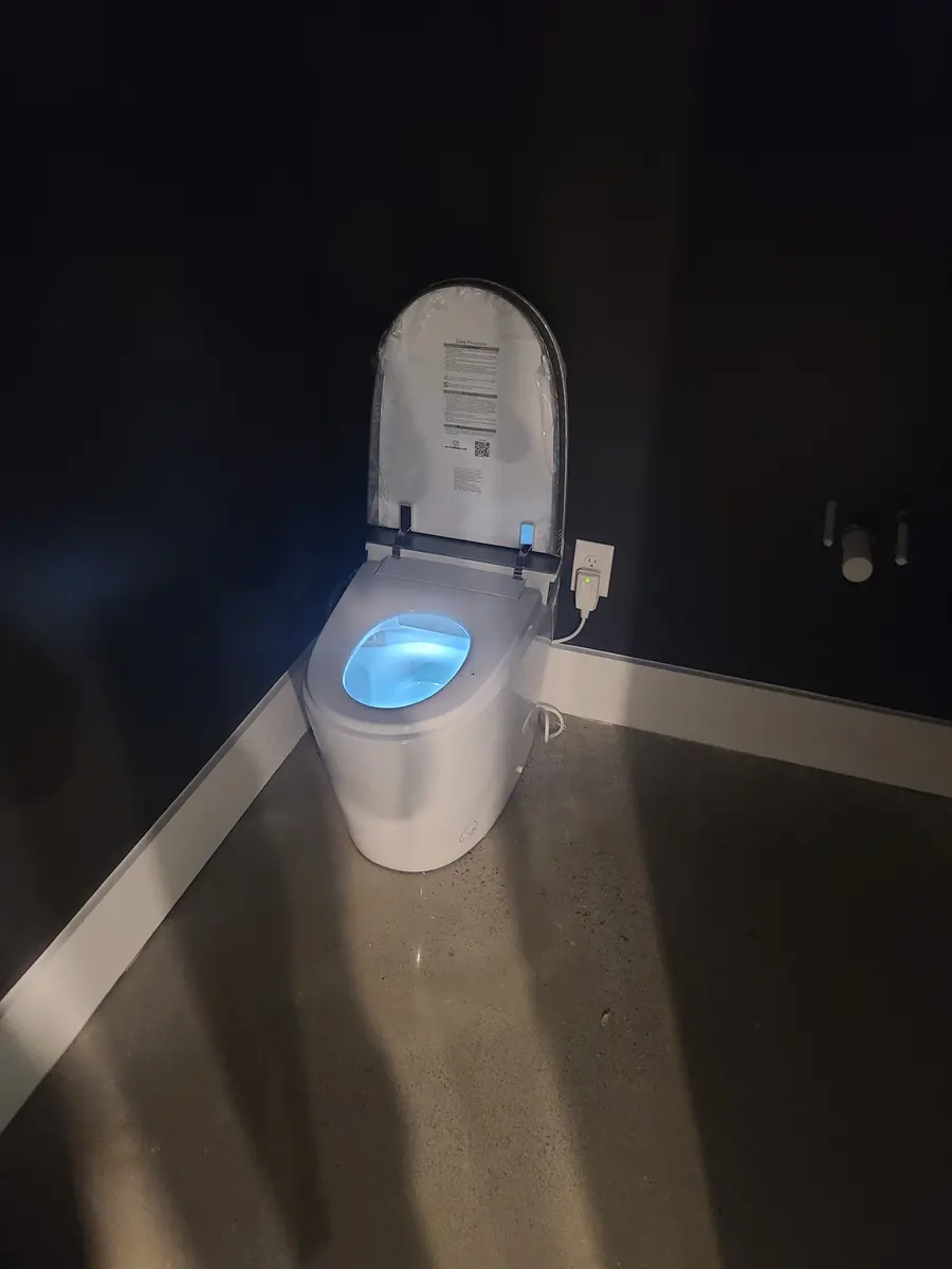 Basement Finishing — Finished bathroom